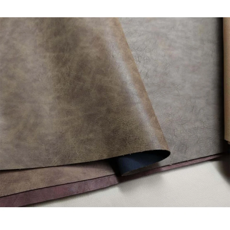 Wholesale Soft and Smooth Custom Printed Faux Leather Fabric with UV Protection and Abrasion Resistance from china suppliers