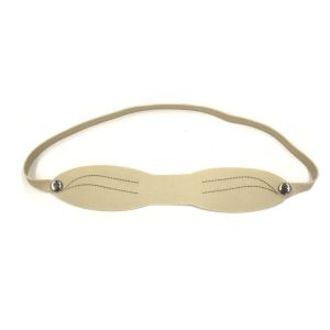 China Rubber Inkless Double Sided Eyebrow Tattoo Fake Skin With Headband on sale