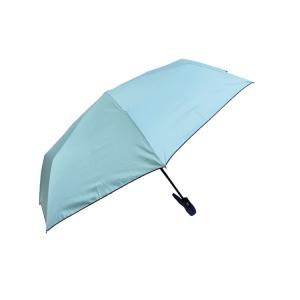 Wholesale Auto Open Close Sun Block 3 Fold Umbrella With Black Coating from china suppliers