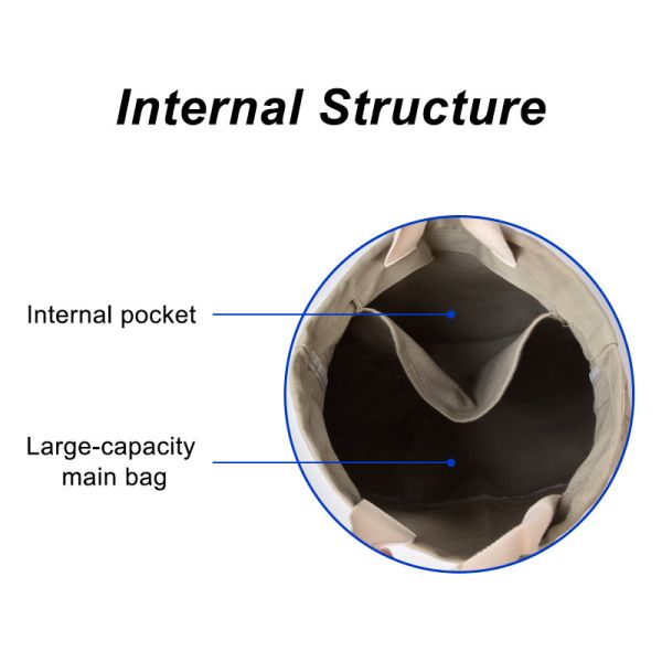 Crossbody Drawstring Bucket Bag Pouch Canvas Tote Bags Shoulder Buckle Strap 12X3X12"