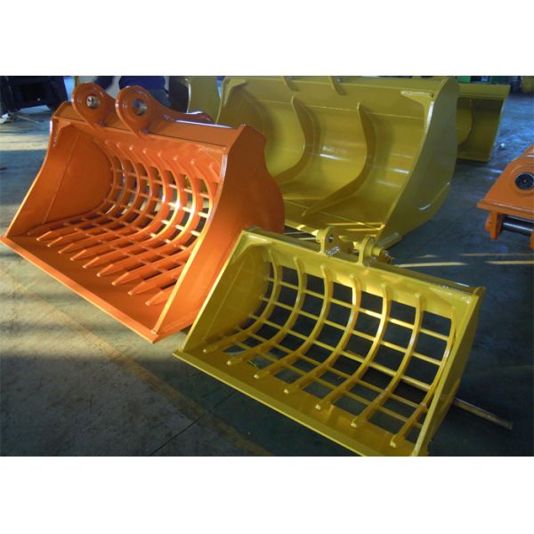 ISO Approved Skeleton Bucket For Excavator Ditch Cleaning Bucket
