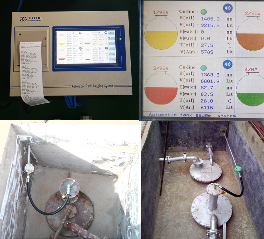 Equipment for Petrol / LPG Stations 7" Magnetostrictive 220v Diesel Tank Level Indicator