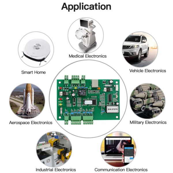 Main Board FR4 AOI PCB Assembly Printed Circuit Board Assembly Companies Rapid Pcba