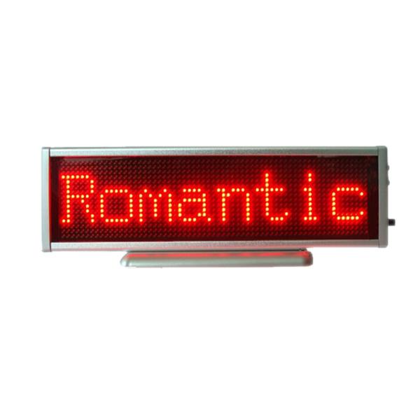 Quality Red LED Scroll Display Board Sign/Rechargeable/Edit by PC/B1664AR for sale