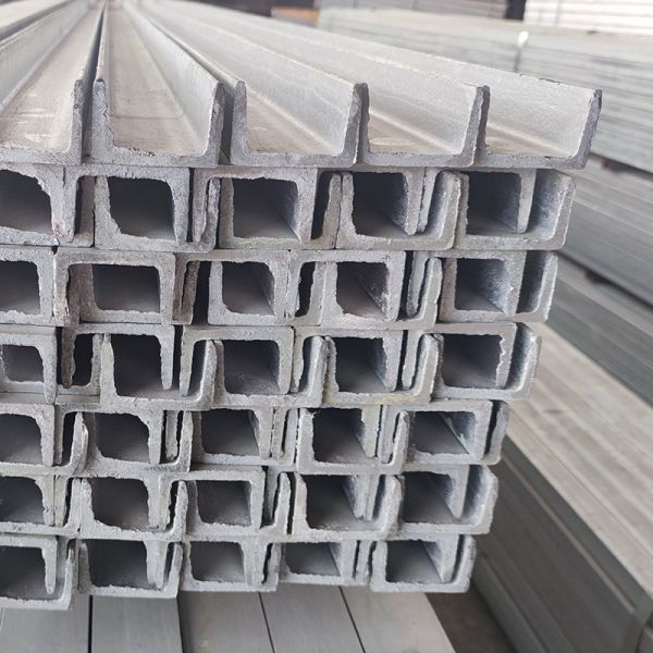 6mm 8mm Galvanised Channel Steel Structural Metal Profile C/U Shape