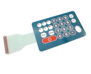 China 0.1-0.4mm Tactile Membrane Switch For Intuitive Electronic Control on sale