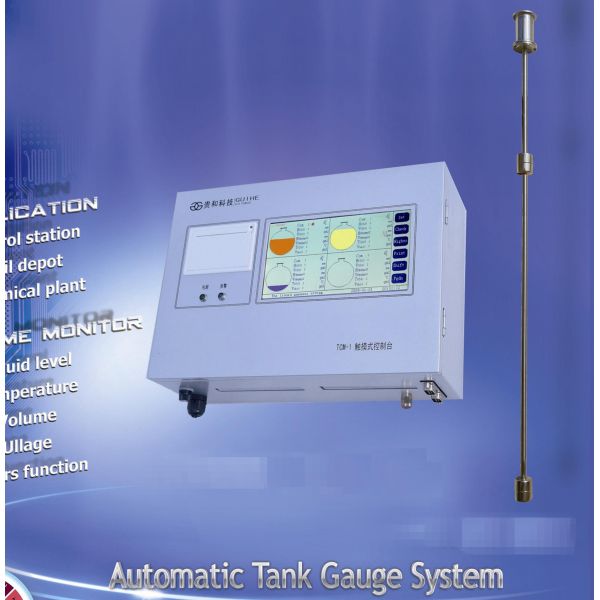 Remote Control Automated Tank Gauge , Petrol Station Use Fuel Level Monitor