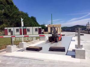 Unattended Truck Scale Vehicle Weighing Systems Automated Transactions