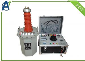 Wholesale Electrical Oil Insulation Hipot Test Kit With HV Transformer 5KVA/50KV AC DC from china suppliers