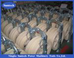 Dia 660mm Conductor Stringing Blocks , Stringing Equipment For Overhead Power