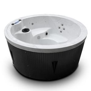 China 1200L 5 Persons Hot Tub Aristech Acrylic Round Shape Whirlpool Jacuzzi Spa Tub on sale