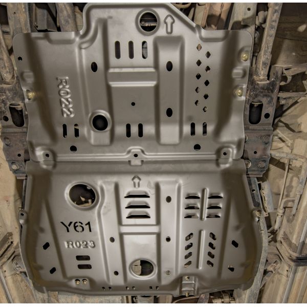 Engine Skid Plate for Nissan Patrol Y61 GR V Pickup Magnesium Aluminum Alloy Material