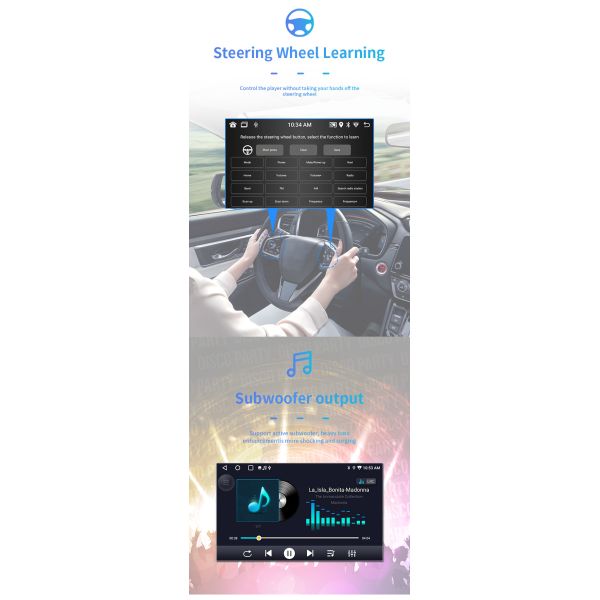 4 Core 7 Inch S-07A Automotive Tablet Mount WiFi 1G+16G