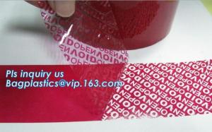 Wholesale Tamper evident holographic label / Security Hologram VOID sticker,Antifake Logo Printing Peel Off Void Sticker, Warranty from china suppliers