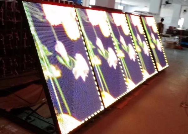 Quality 281 Trillions P10 Full Color Led Display , Single Face Led Panel Screen for sale