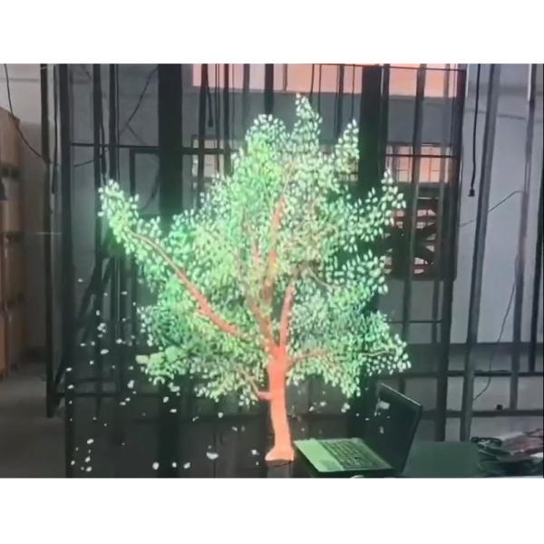 Quality 4K Slim Transparent LED Display Panel Multicolor High Definition for sale