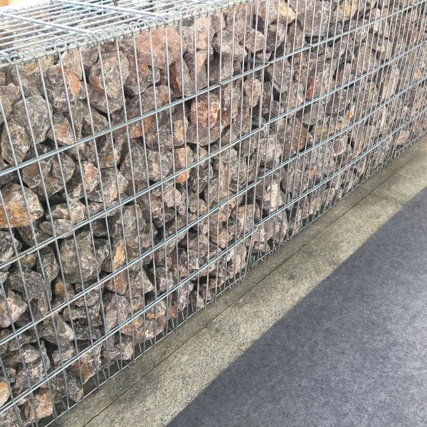 3mm Helical Wire Stone Gabion Fence - Galvanized Steel Retaining Wall System