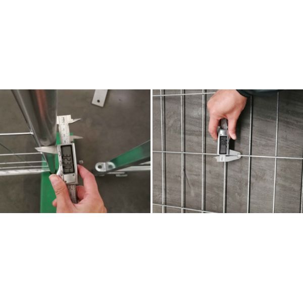 Canada Temporary Panel Fence Portable Fencing 2.1*2.4m For Sports / Concerts