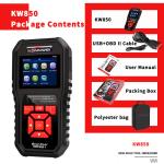 Colorful Screen Auto Diagnostic Fault Code Reader Tool KW850 OBD2 Original Car