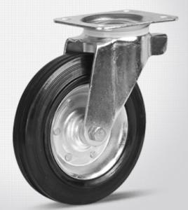 China Garbage Bin Wheel  6 Inch on sale
