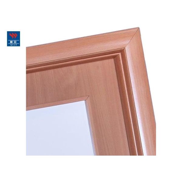 UL Hotel Security Solid Wooden 8mm Fire Rated Glass Doors