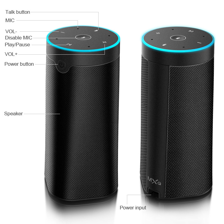 HF30 Echo Dot Smart WIFI Speaker Micro USB Charging Port Support Android And IOS