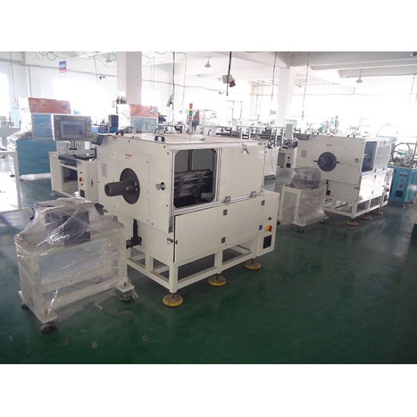 High speed Electric Motor Winding Equipment Slot Cell Insulation SMT - CW300