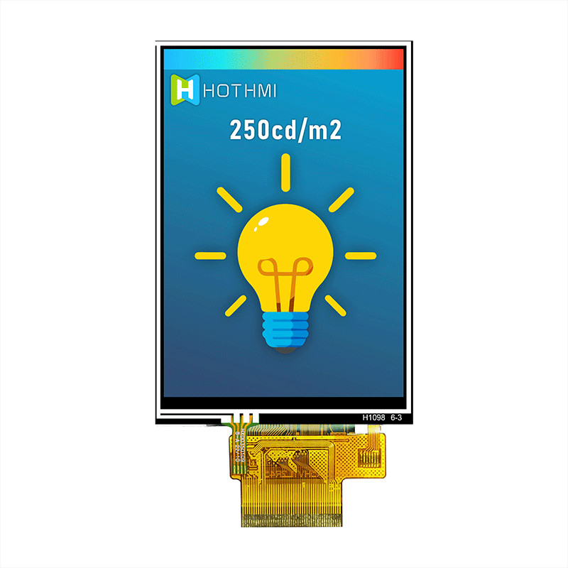 Practical 3.3V 3.5" TFT LCD Module , 45PIN Capacitive LCD Display TFT-H035A5HVTST2R45