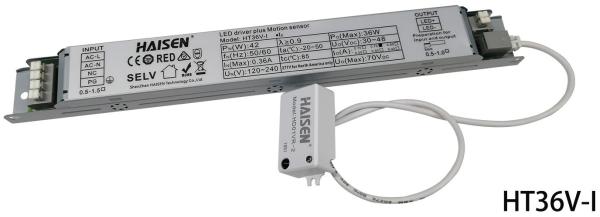 Quality 30V 48VDC Output Interior Motion Detector For Linear Batten Light for sale