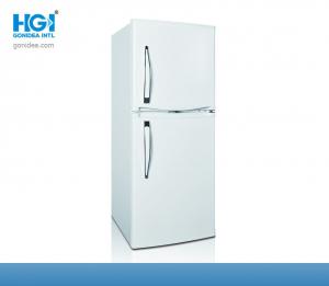 China OEM ODM White Top Freezer Refrigerators Stainless Handles 175 Ltr on sale