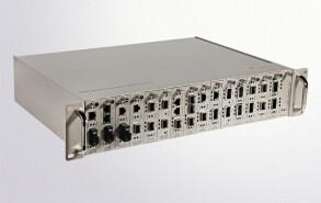 Quality Network Managed Media Converter 16 Slots Rack mount  System, Web SNMP Telnet for sale