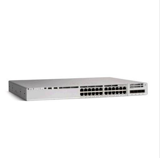 Quality Cisco C9200L-24P-4G-A 24 port Gigabit POE Switch Stackable for sale