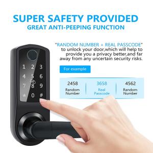 Wholesale Fingerprint Electronic Keypad Main Door Lock Digital Lock App from china suppliers