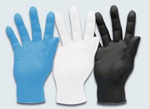 Wholesale 4g Gram Blue Nitrile Exam Gloves Disposable Isolate Bacteria Black Nitrile Exam Gloves from china suppliers