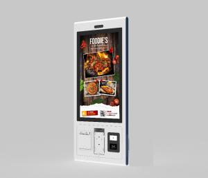 China Supermarket Touch Screen Payment Kiosk Checkout Machine , Self Service Kiosk Machine on sale