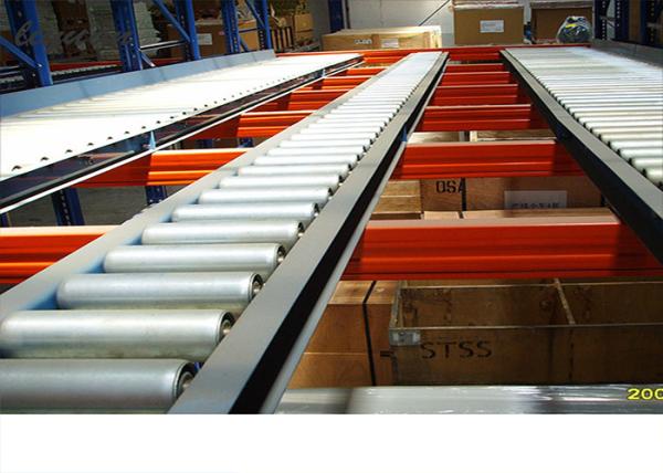 Quality First In First Out Gravity Feed Pallet Racking , Gravity Flow Racking Systems for sale