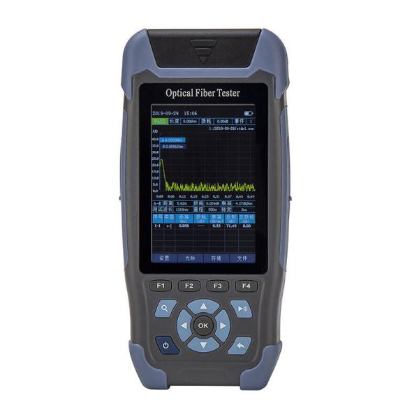 Handheld OTDR 1550nm 24/22db Fiber Testing Tool Optic Test Set RJ45 Ethernet