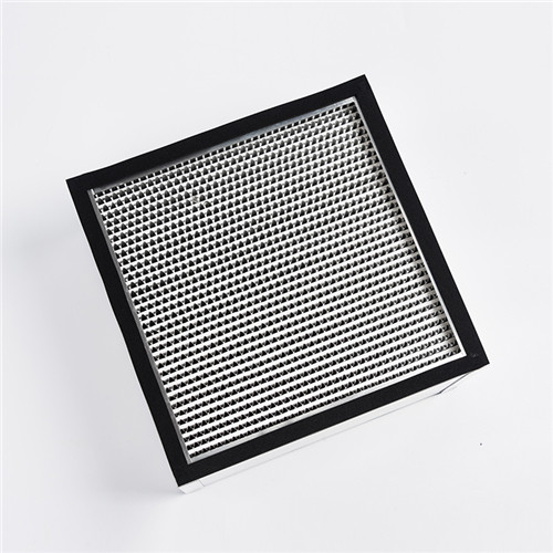 Chemical Industrial Hepa Air Filters High Strength Oxide Alloy Aluminum Frame