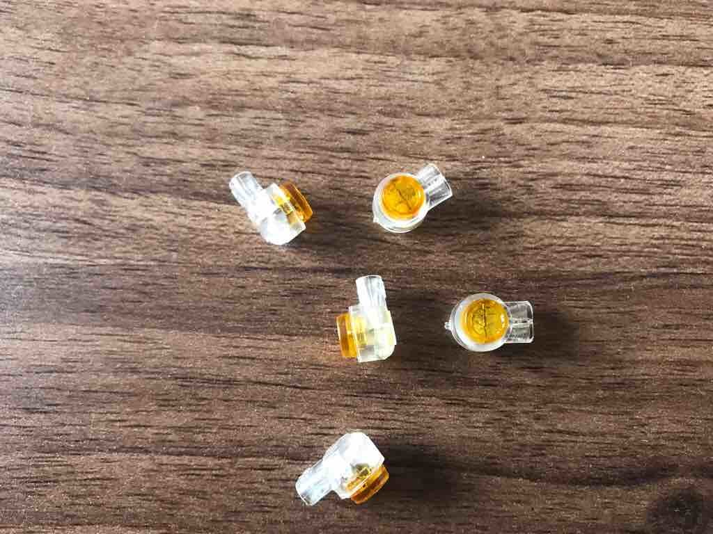 Waterproof IDC Terminal Block Lock Joint 3M UY2 Connector Connector With Yellow Lid