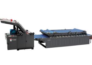 China Semi Automatic Paper Flute Laminating Machine For Corrugated Cardboard on sale