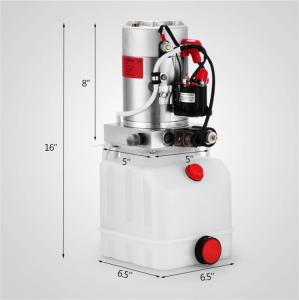 Vertical mounting type 12 volt custom made hydraulic power unit