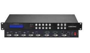 Wholesale 15W Seamless Matrix Switcher , Displayport Hdmi Matrix Switcher 4x4 Standard 2U Case from china suppliers