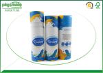 Printed Recycled Custom Paper Tubes Offset Printing Environmentally Friendly