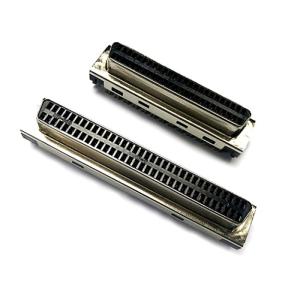 China SCSI Half Pitch DB 68P Female Crimp Connector on sale