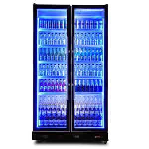 Wholesale Multi Door Multi-Layer Rack Multiple Color Lights Beverage Refrigeration Display Freezer from china suppliers