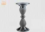 Lightweight Glass Fiberglass Furniture Pedestal Plant Stand Round Corner Table