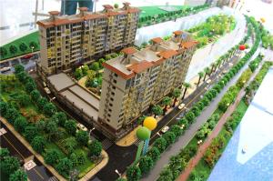 China High Rise Miniature Architectural Models , Fancy 3D Max Building Modeling on sale
