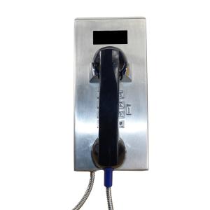 China Waterproof Analog Vandal Resistant Stainless Steel Telephone With Keypad on sale