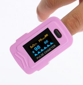 OLED Display Finger Pulse Monitor Blood Oxygen Saturation Pulse , Finger Pulse Checker
