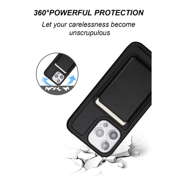 Custom Leather Phone Case Magnetic Cell Phone Business Card Holder Luxury For IPhone Samsung